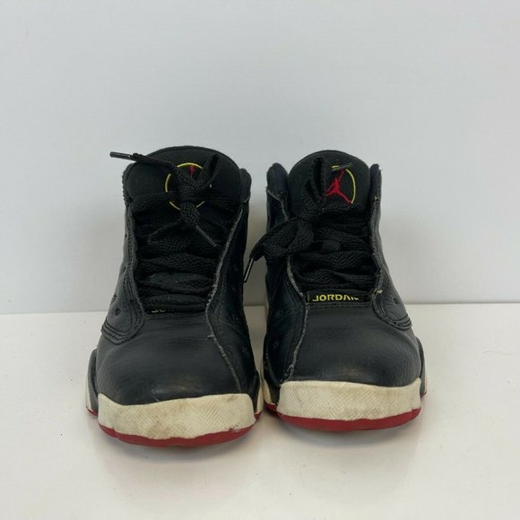 Air Jordan 13 Retro PS Playoff Basketball Shoes 2011 Release Black Kids Size 12C - Picture 2 of 6